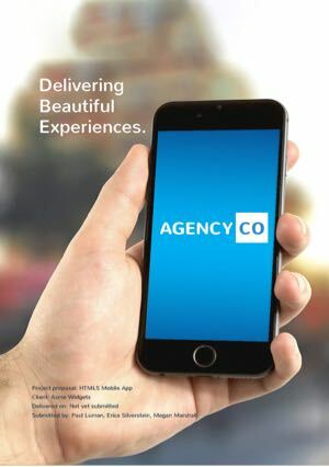 Mobile Web App Proposal Template Thumbnail