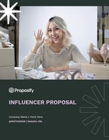 Influencer Proposal Template that Gets Brand Deals
