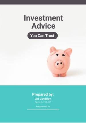 Investment Proposal Template Thumbnail