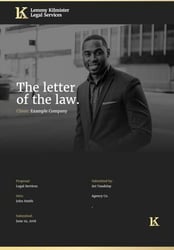 Legal Services Proposal Template
