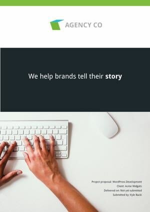 Wordpress Development Proposal Template Thumbnail