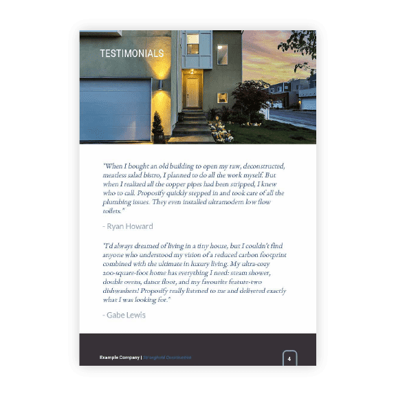 Construction Job Template