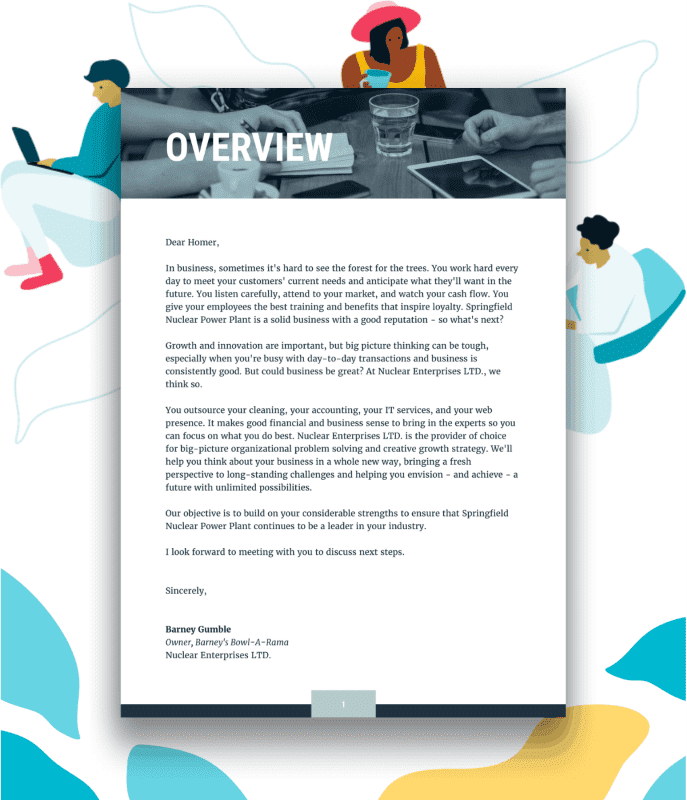 Business Consulting Proposal Template