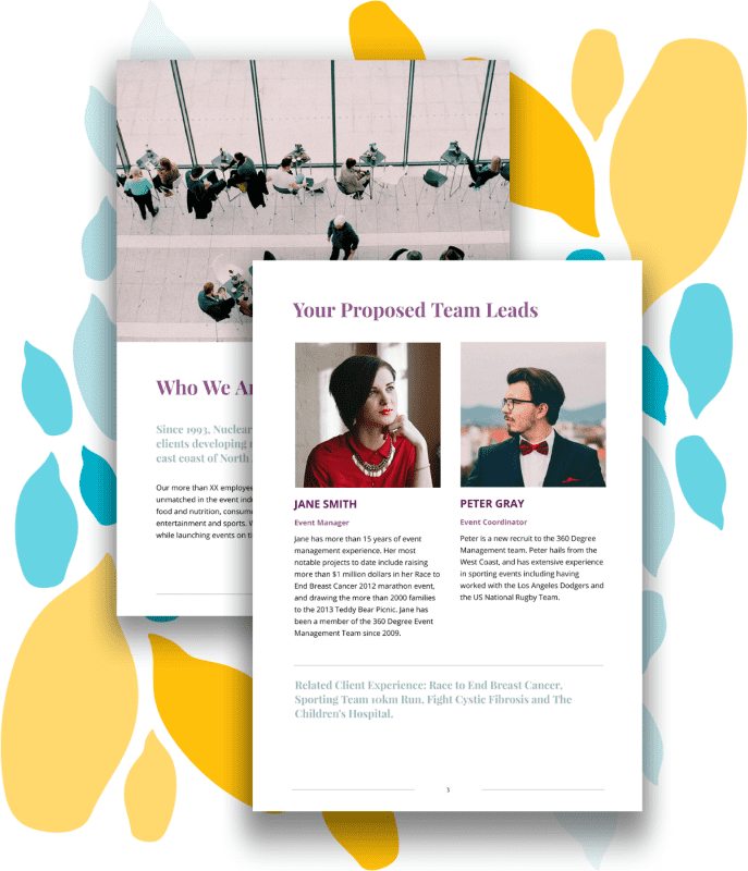 Event Management Proposal Template