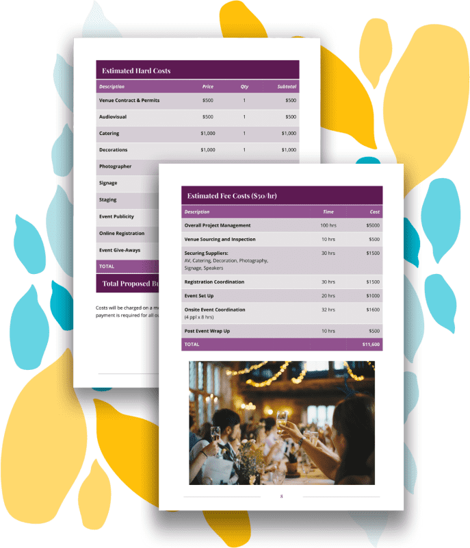 Event Management Proposal Template