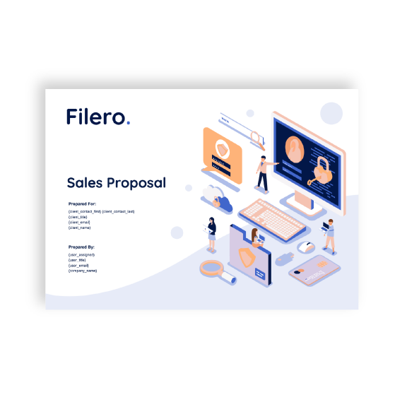 Sales Proposal Template Thumbnail
