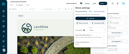 Create Documents in Minutes